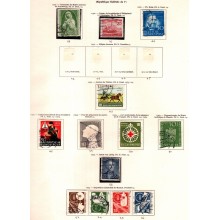 1951-84 Vesttyskland - Velfyldt samling på 70 løse sider - Mange mærker og sæt - Hovedparten er postfriske og ustemplede - En del miniark og nogle breve.